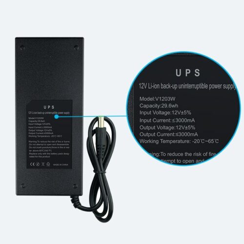 WGP 8000 mAh Smart Mini UPS 12V 3A Output UPS