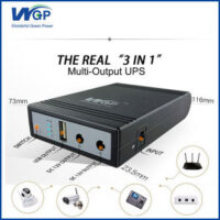 WGP Mini UPS for Router Onu CC Camera 5912 volt output