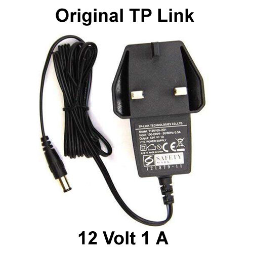 Original TP Link Power Adapter 12V 1 A