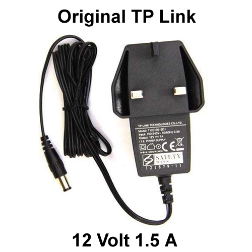 TP Link Power Adapter  12V 1.5A