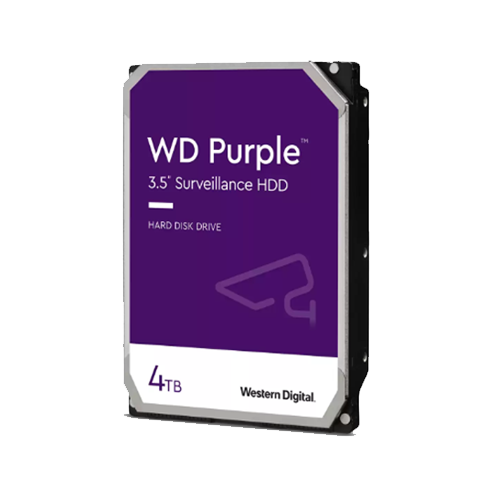 WD Purple Surveillance Hard Drive 4 TB