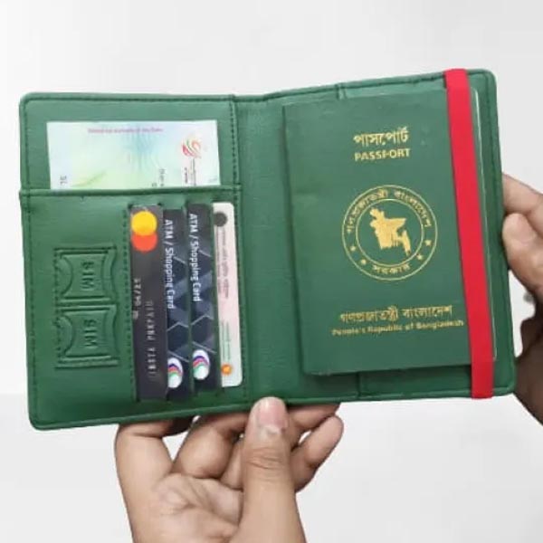 Passport Cover with Wallet Bangladeshi Best Quality