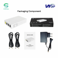 WGP Mini UPS OPTIMA 301 9V 1A, 12V 2A, 12V 2A With Charger