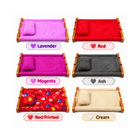 Indoor Cat Hammock Bed | Wooden Frame & Hanging Chains for Window, Wall