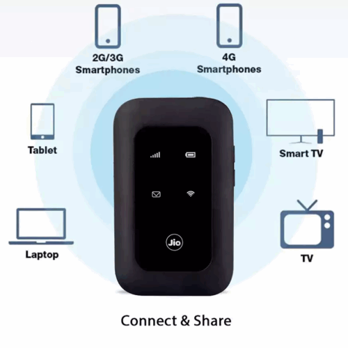 Jiofi Mini Router JioFi LTE Advanced Mobile Hotspot Router
