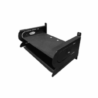 Metal Router Stand – Black