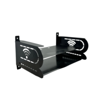 Metal Router Stand – Black