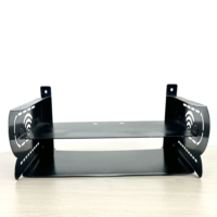 Metal Router Stand – Black