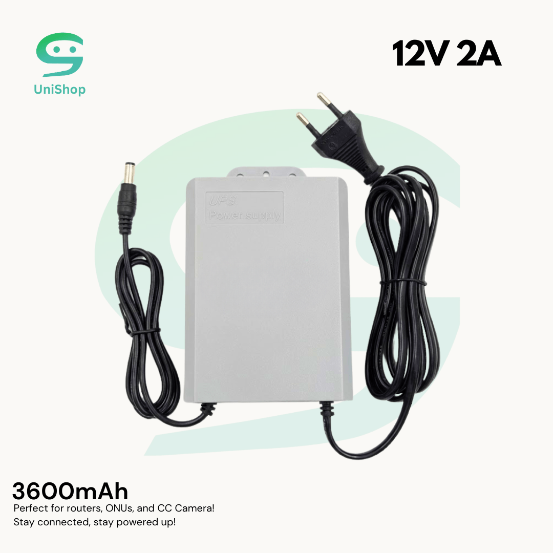 DC Mini UPS TM36 12V 2A Output