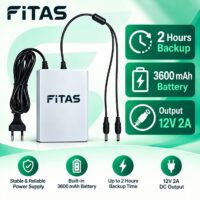WhatsApp Image 2026-10-13 at 19.25.08 DC Mini UPS TM36 12V 2A Output With Y Cable