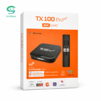 TX100 Pro 5G Android TV Box with Voice Control Remote