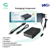 WGP Optima 103E DC UPS for Router, Onu, CC Camera 5, 9, 12 Volt Output (3) WGP Optima 103E DC UPS for Router, Onu, CC Camera 5, 9, 12 Volt Output
