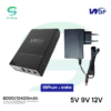 WGP Optima 103E DC UPS for Router, Onu, CC Camera 5, 9, 12 Volt Output