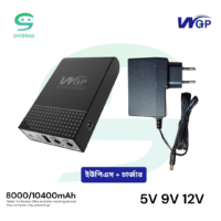 WGP Optima 103E DC UPS for Router, Onu, CC Camera 5, 9, 12 Volt Output