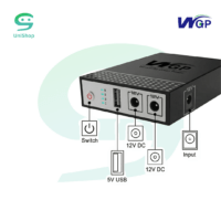 WGP Optima 103E DC UPS for Router, Onu, CC Camera 5, 12, 12 Volt Output