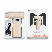 MAXAWEI X-8 Violent Fan – High-Speed Rechargeable Turbo Fan with LED Display