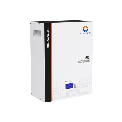 LVTOPSUN 25.6V 200Ah 5.12kWh Lithium Iron Phosphate Battery