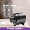 X5 Mini WiFi Camera with Sound Detector, App Control & Video Recording