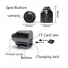 X5 Mini WiFi Camera with Sound Detector, App Control & Video Recording