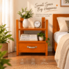 Multi-Purpose Bedside & Desk Organizer (2) Multi-Purpose Bedside & Desk Organizer