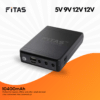 FiTAS TM95 Pro DC Mini UPS 5V 9V 12V 12V With TYPE-C Fast Charging With Adapter